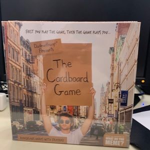 The Cardboard Game !A ridiculous dares with friendsNew in wrapper!